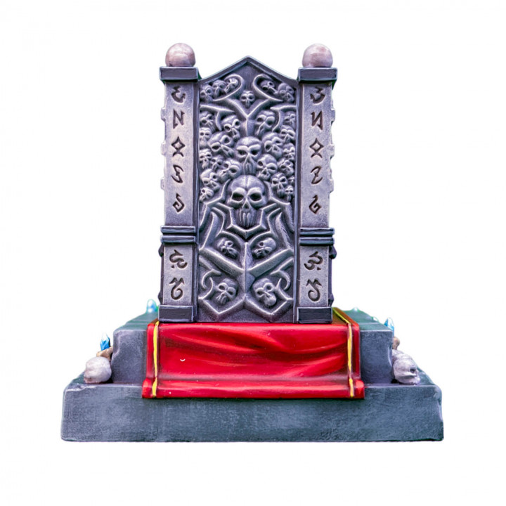 Demon on a throne (SITTING FOLKS) image