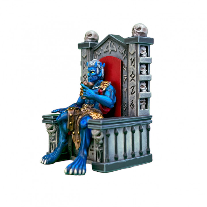Demon on a throne (SITTING FOLKS) image