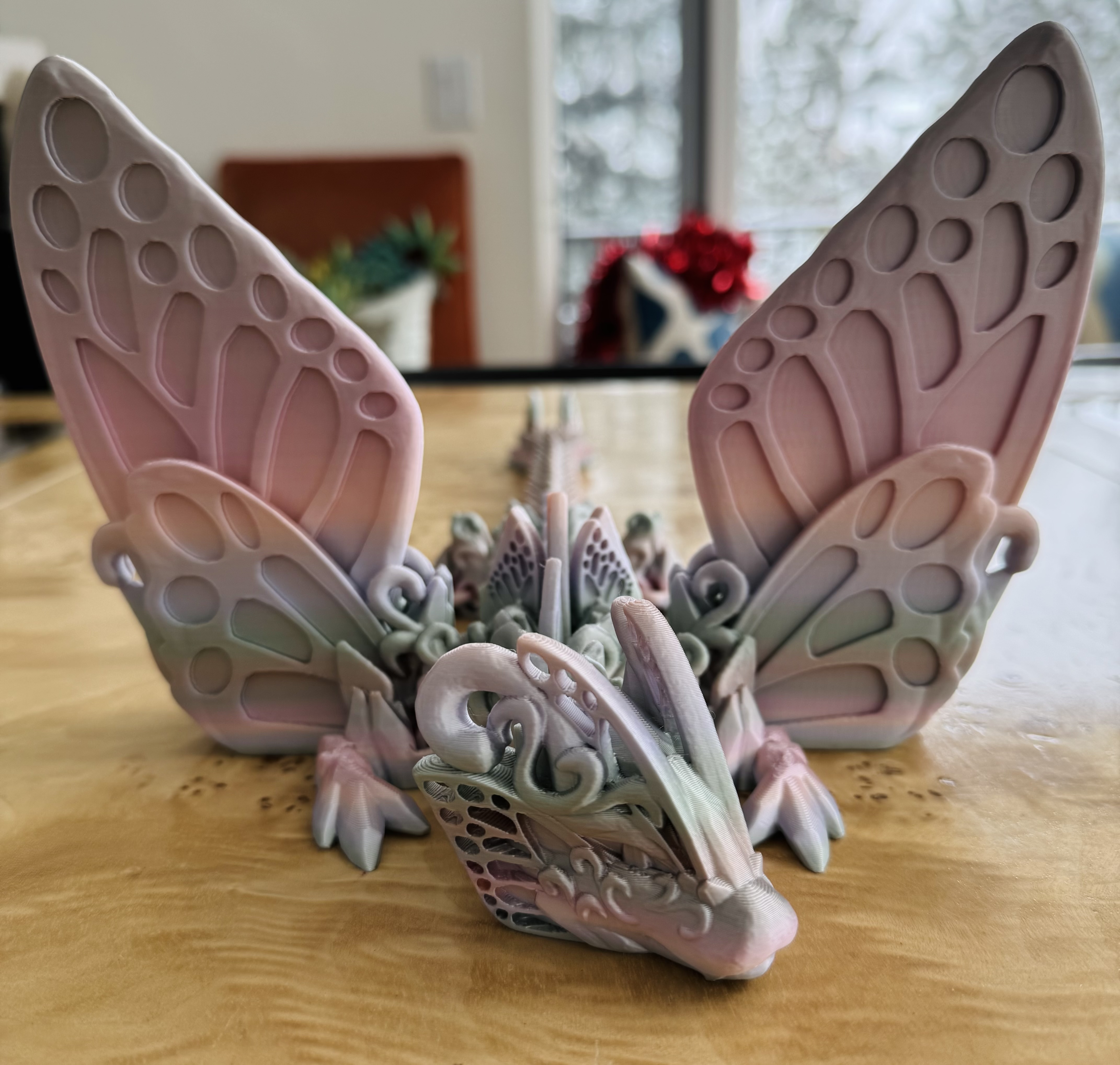3D Printable Butterfly Dragon by Cinderwing3D 3D Printable Butterfly Dragon by Cinderwing3D