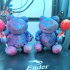 Public release: Flexi Factory Teddy Bears and Pinwheel print image