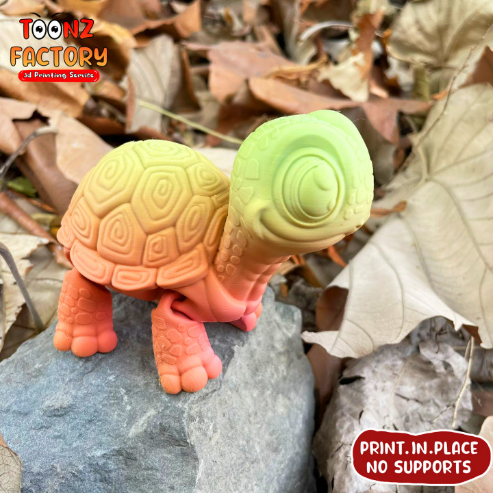 CUTE FLEXI TURTLE ARTICULATED