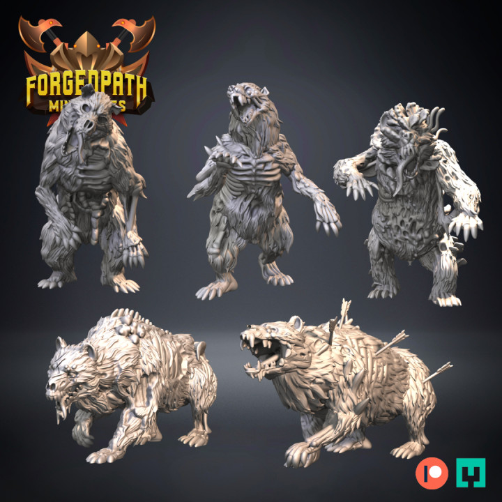 Zombie Bear - Undead image