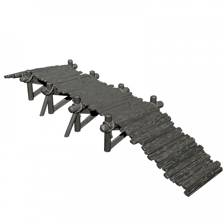 Modular Wooden Bridge image