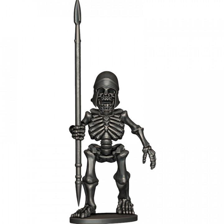 Classic Fantasy Ogre Skeletons image