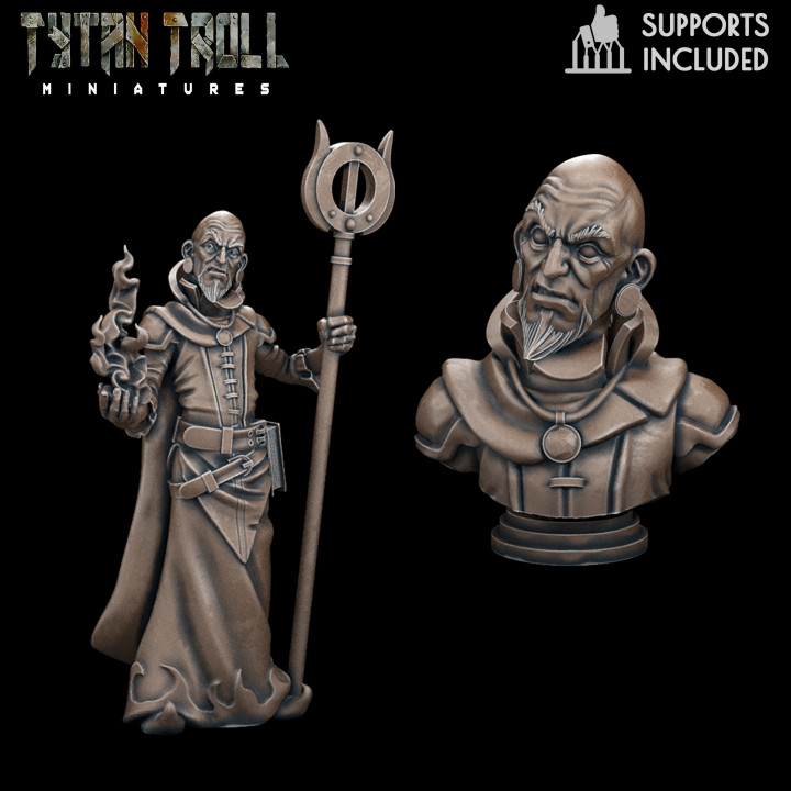 Mordenkainen Mini Bust [Pre-Supported] image