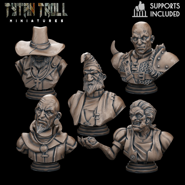 Curse Of Strahd Bust-Pack 02 [Pre-Supported] image