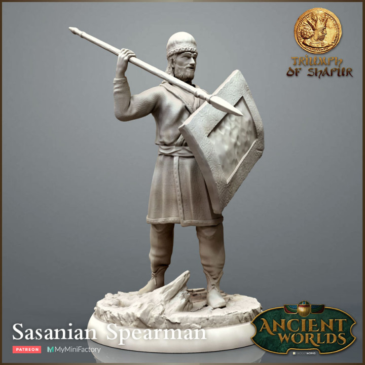 Sasanian Infantry -Triumph of Shapur image