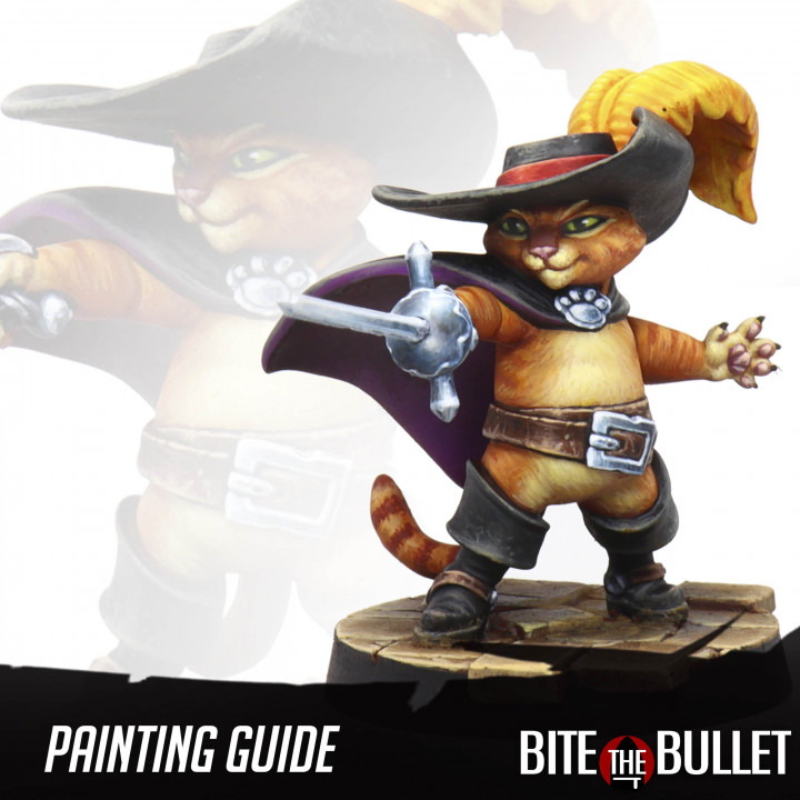 [PDF Only] (Painting Guide) Antonio, the Cat Duellist image