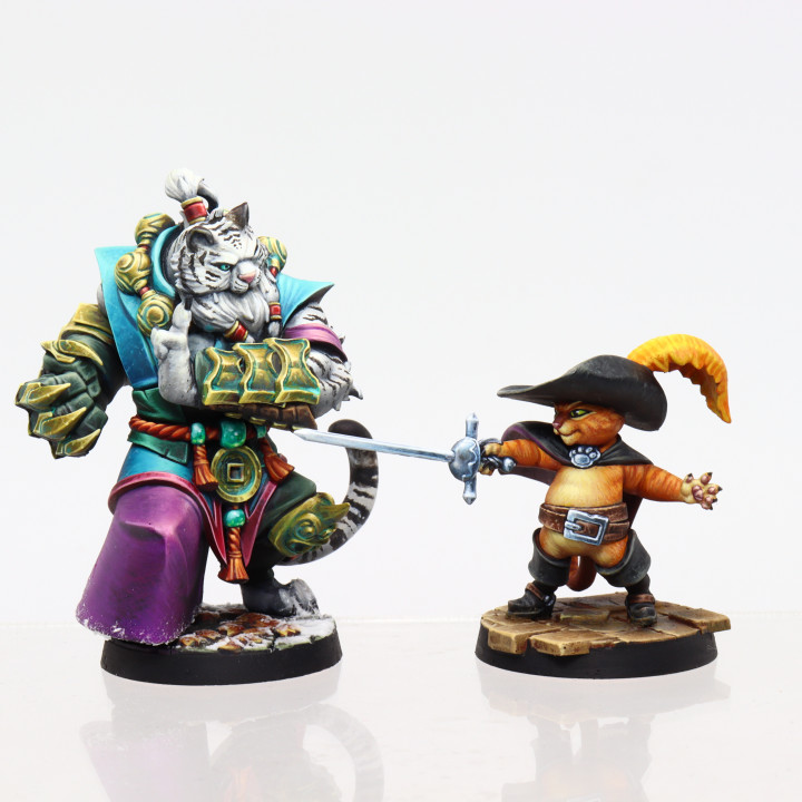 [PDF Only] (Painting Guide) Yao Kang, the Tabaxi Monk