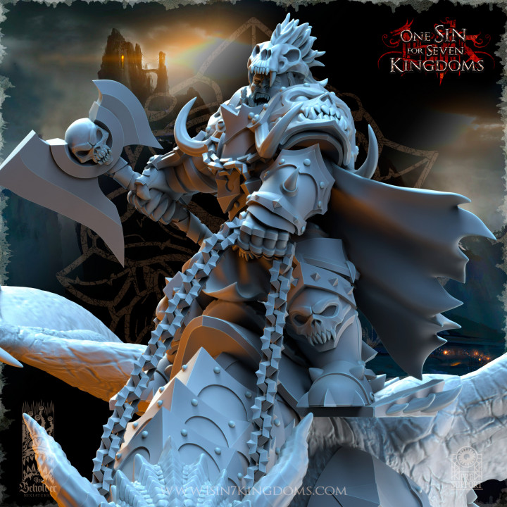 Khur Gann, Nestah Orc Warlord, on Dragon image