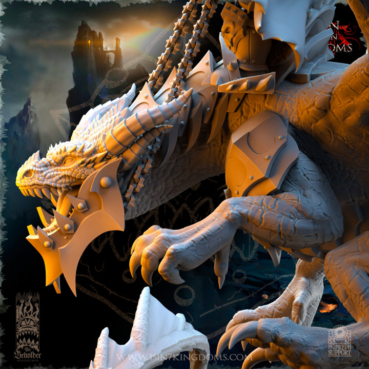 Khur Gann, Nestah Orc Warlord, on Dragon image