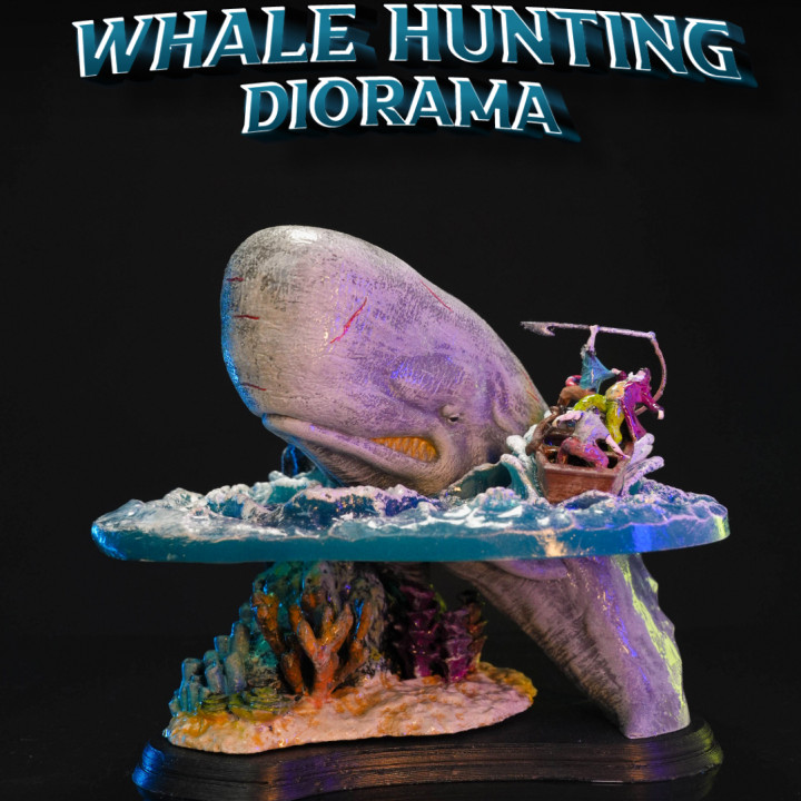 Whale Hunting Diorama image