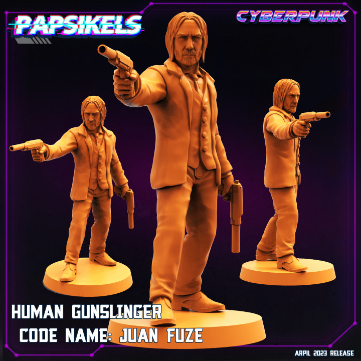 HUMAN GUNSLINGER CODENAME JUAN FUZE