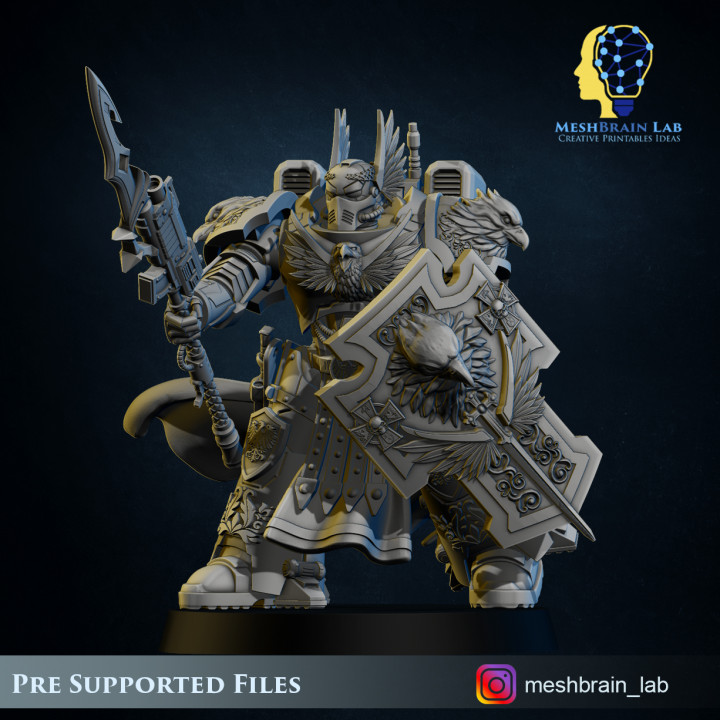Imperial Marine Master of the order and Sworn Guard squad