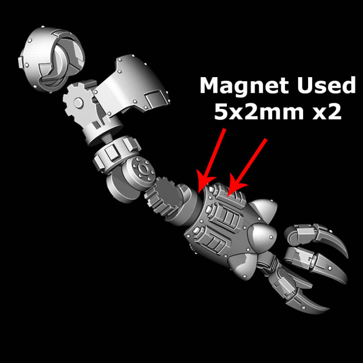 POH COMBAT BIG ROBOT ARMOUR UPGRADE KIT image
