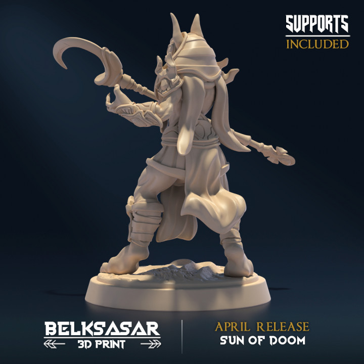 3D Printable Sandtomb Guardian C By Belksasar