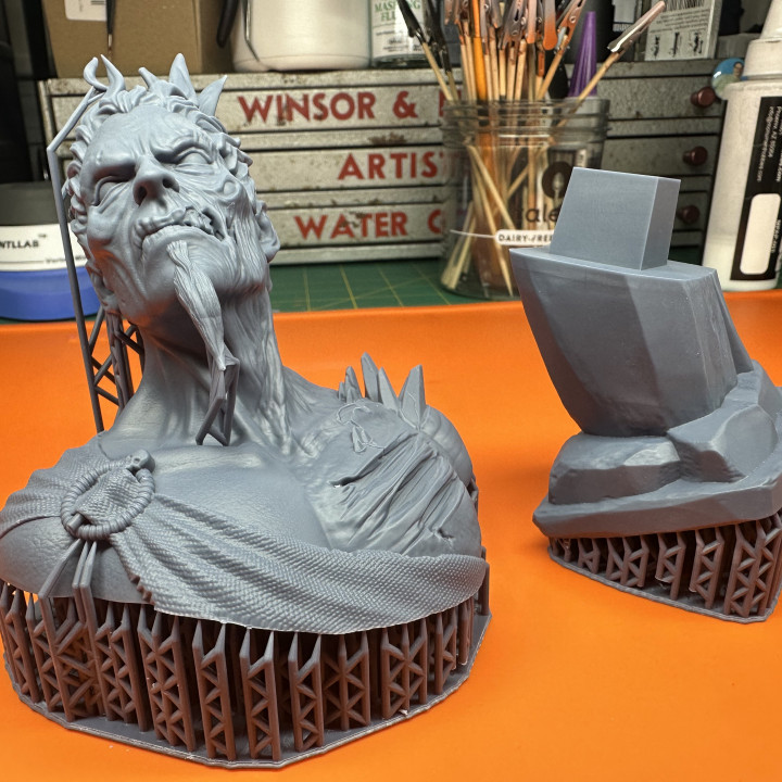 Hades Bust (Pre-Supported) image