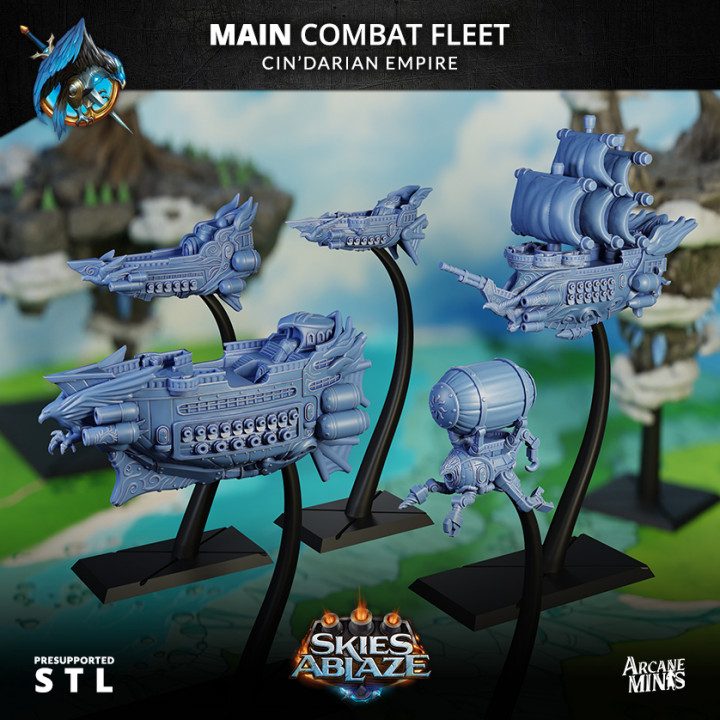 Cin'darian Empire Main Combat Fleet image