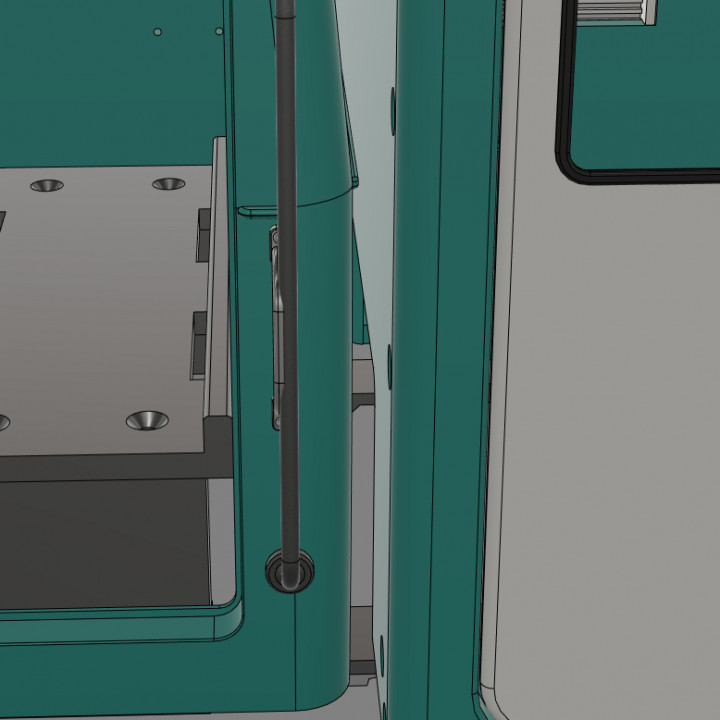 TRX4 and TRX6 Battery and Electronics tray + mounts (for 4320 DC expedition Cab + 4320 Single Cab (324mm))