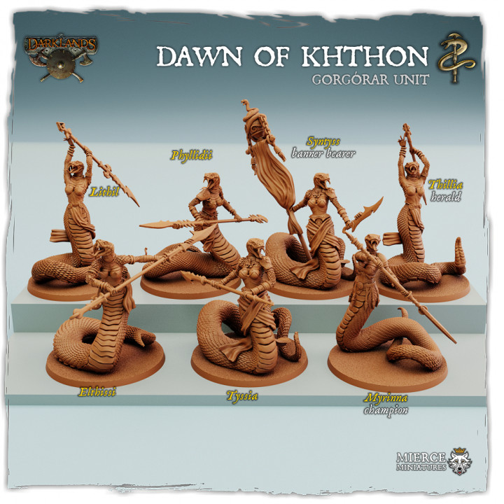 Khthones Dawn of Khthon, Gorgórar Unit image