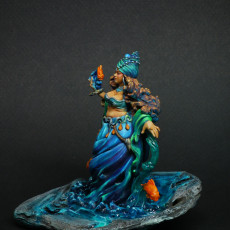 Picture of print of Rhea, the Water Sorceress