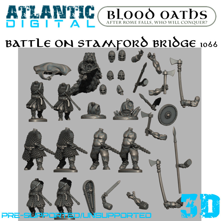 Battle on Stamford Bridge 1066 image