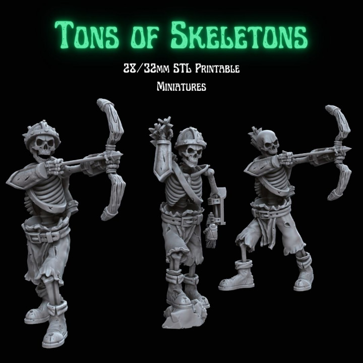 Tons of Skeletons: Archers image