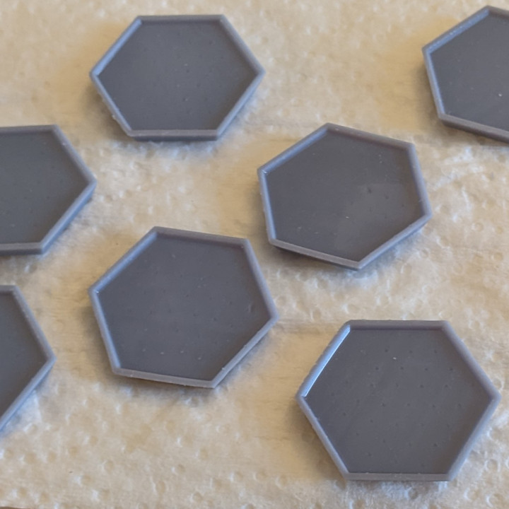 30mm Hex base for Battletech