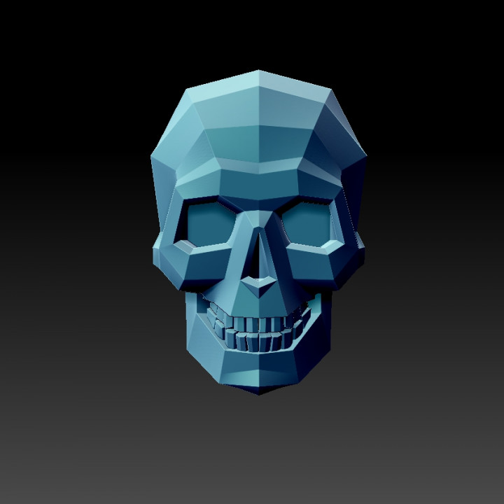 3D Printable scull by Tishchenkov Dmitrii