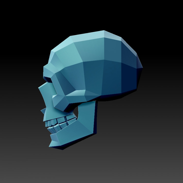 3D Printable scull by Tishchenkov Dmitrii