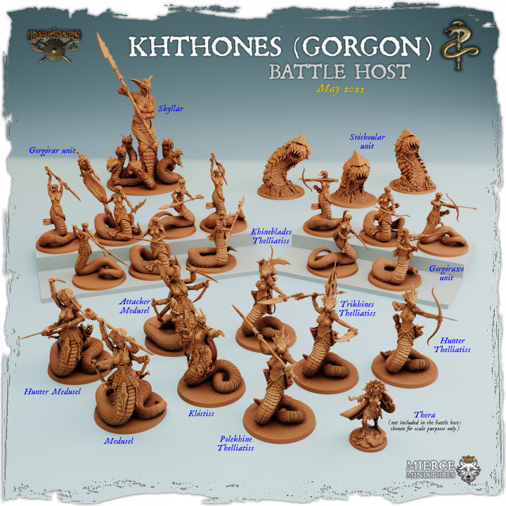 Khthones (Gorgon) Battle Host image