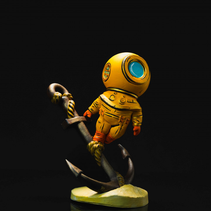 Deep Diver Paperweight image