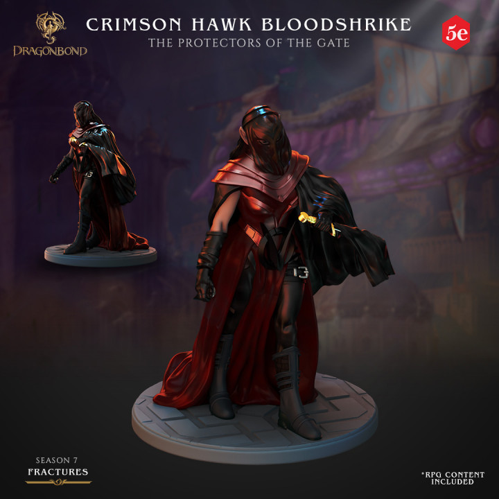 Dragonbond Tribes Crimson Hawk Bloodshrike