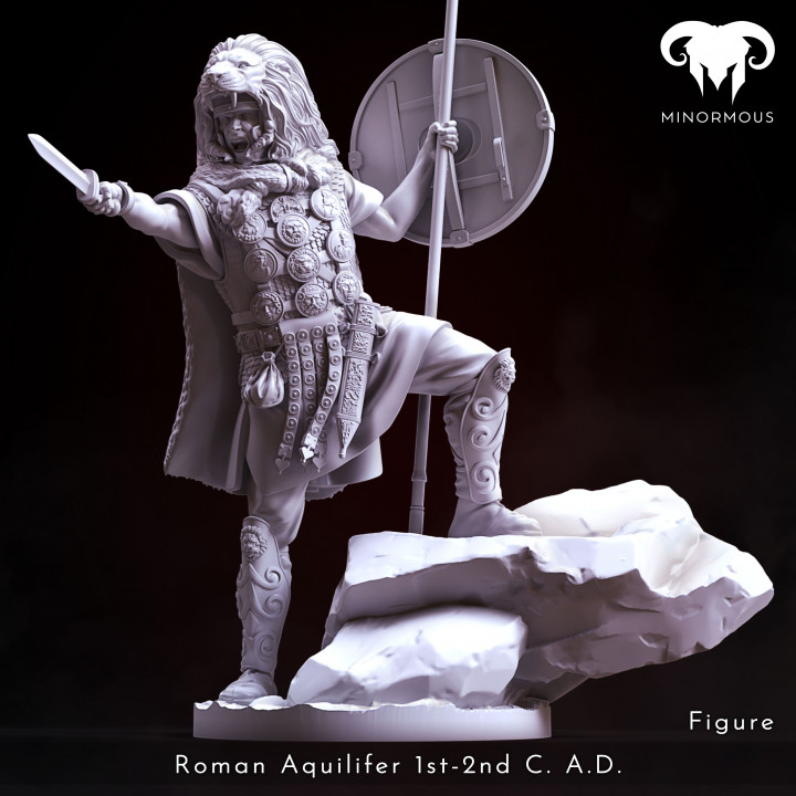 Figure - Roman Aquilifer 1st-2nd C. A.D. The Protector! image