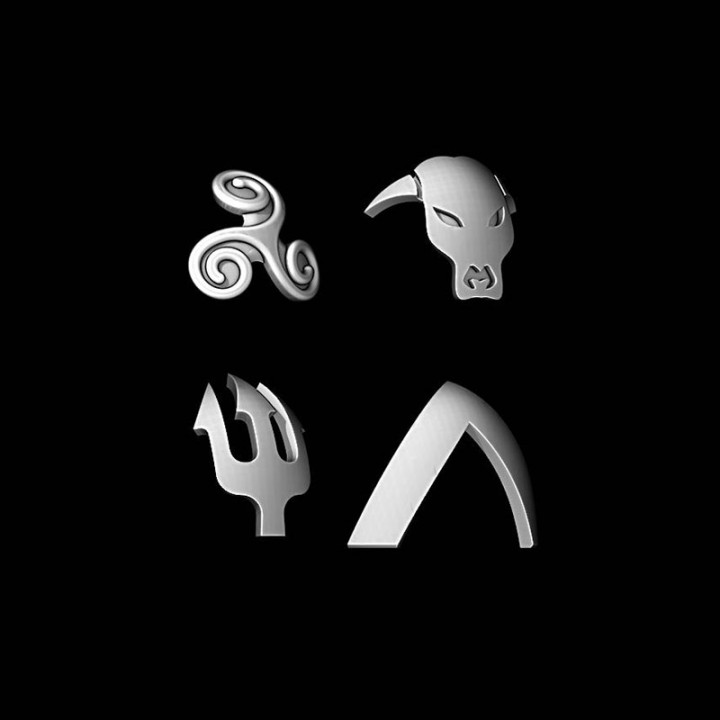 SOH SHOULDER ICONS