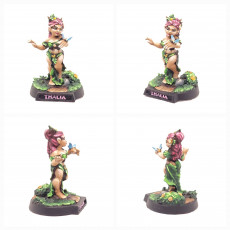 Picture of print of Halfling Druid - Druid Halfling Female - Thalea the Druid Halfling