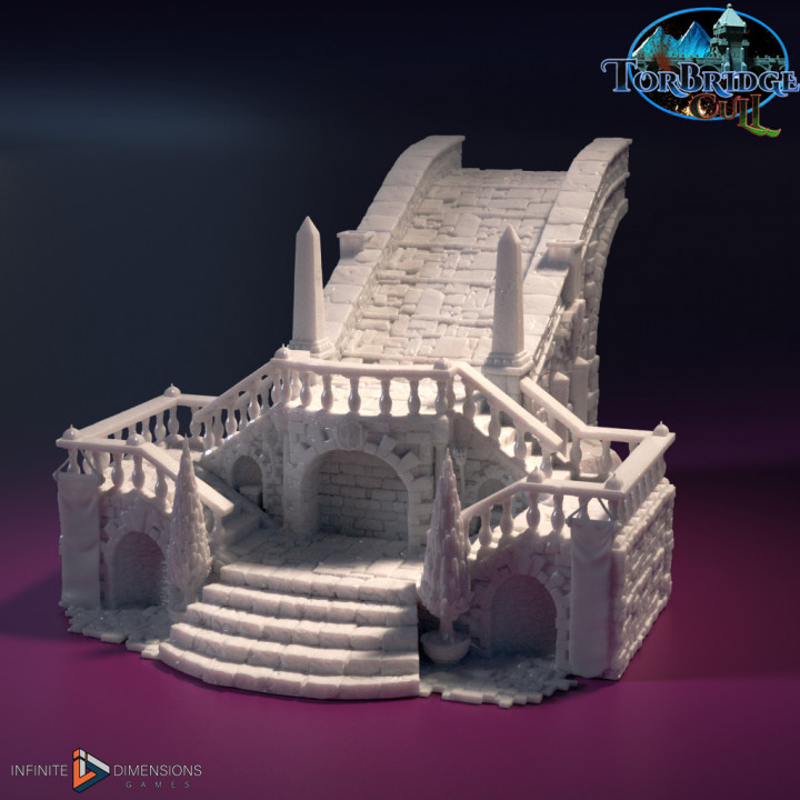 Bifurcated Stairs (bridge expansion set)