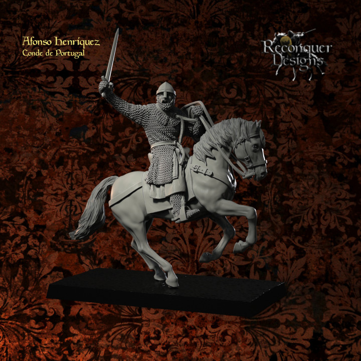 15mm Afonso Henriquez mounted