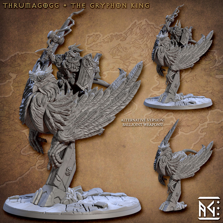 Thrumagogg - The Gryphon King (Defenders of Lok-Badar II) image