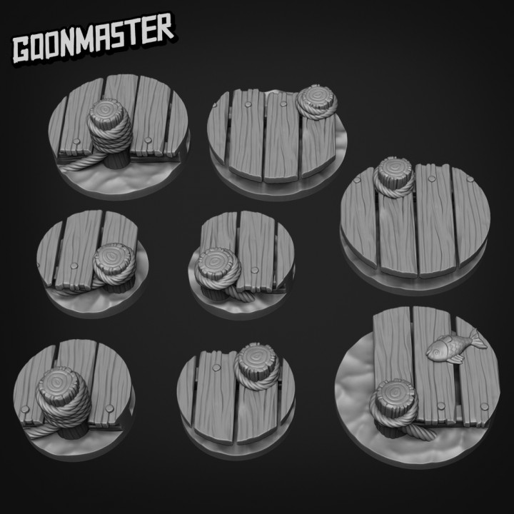 Pier Bases - 25mm and 35mm