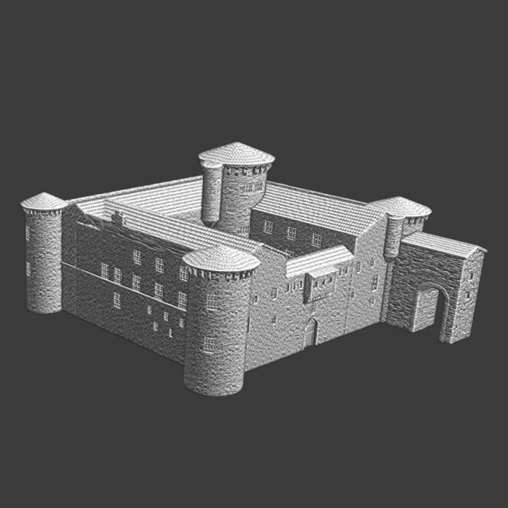 Medieval Monastery/Castle model