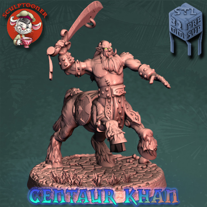 Centaurs Guards - 32mm pre-supported squad image