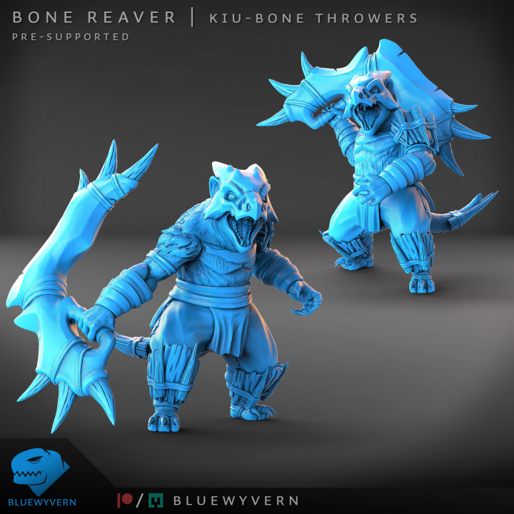 The Bone Reaver - Kiu-Bone Throwers (Modular) image