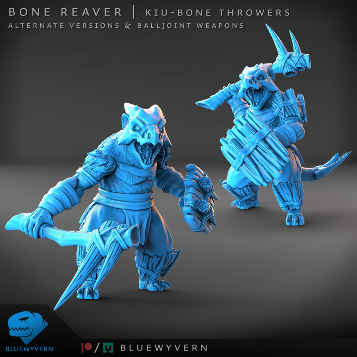 The Bone Reaver - Kiu-Bone Throwers (Modular) image