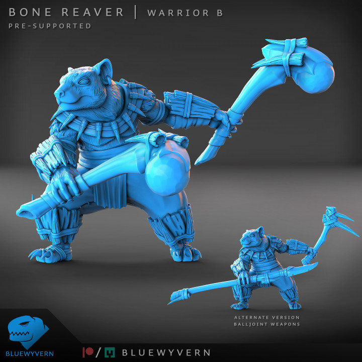 The Bone Reaver - Warrior B (Modular) image