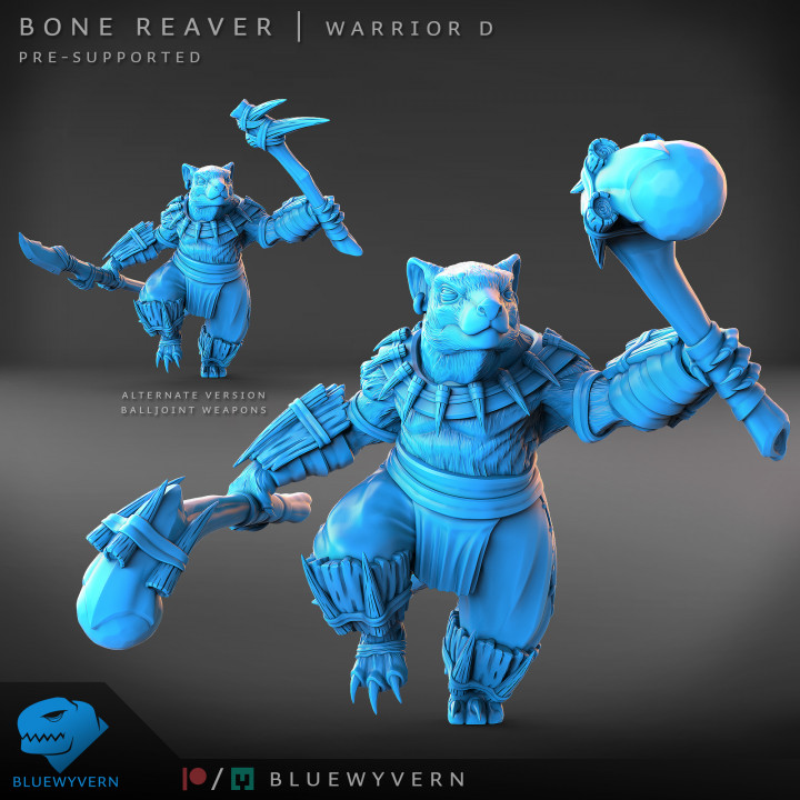 The Bone Reaver - Warrior D (Modular) image
