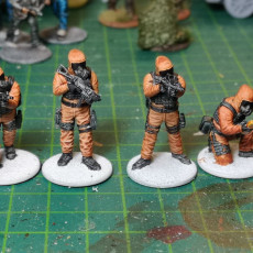 Picture of print of Patreon release 20 - March 2023 - CBRN troops