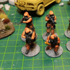 Picture of print of Patreon release 20 - March 2023 - CBRN troops