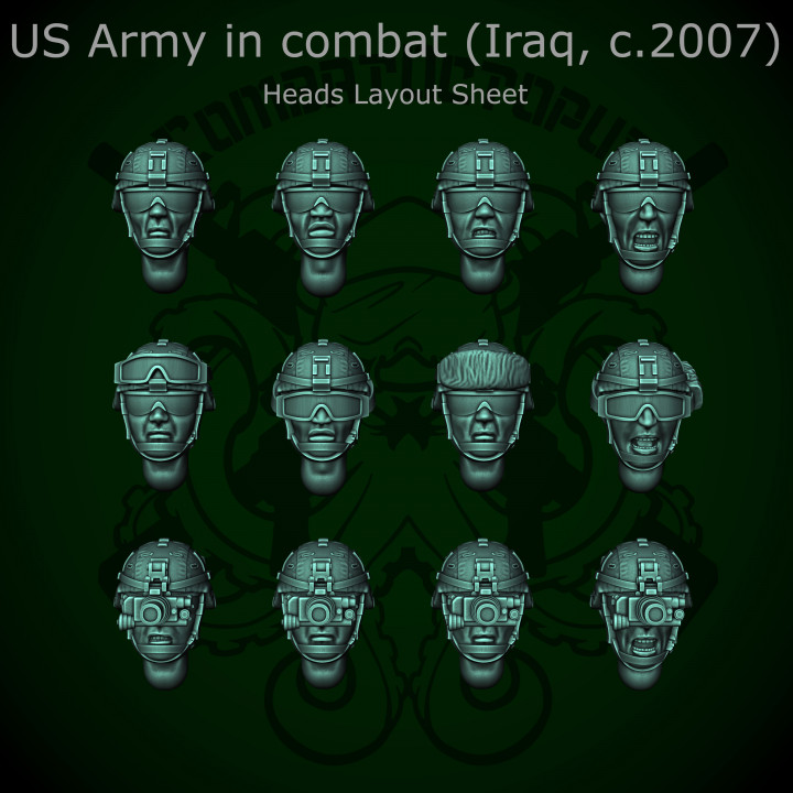 Patreon release 21 - April 2023 - US Army in combat c2007 image