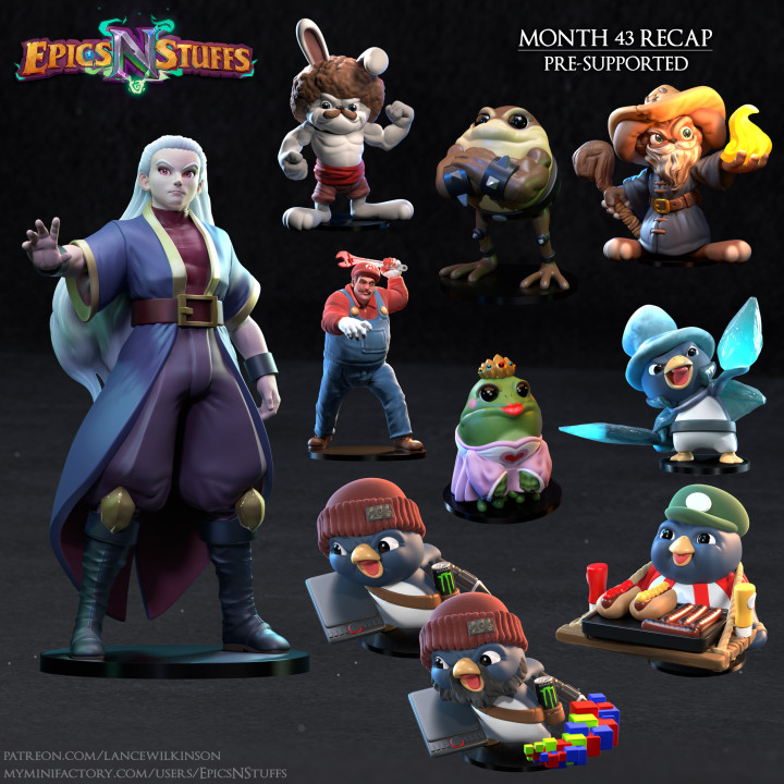 Epics 'N' Stuffs Month 43 Releases - pre-supported image